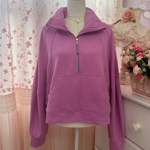 Lululemon scuba Lululemon Scuba Oversized Funnel Neck Half Zip